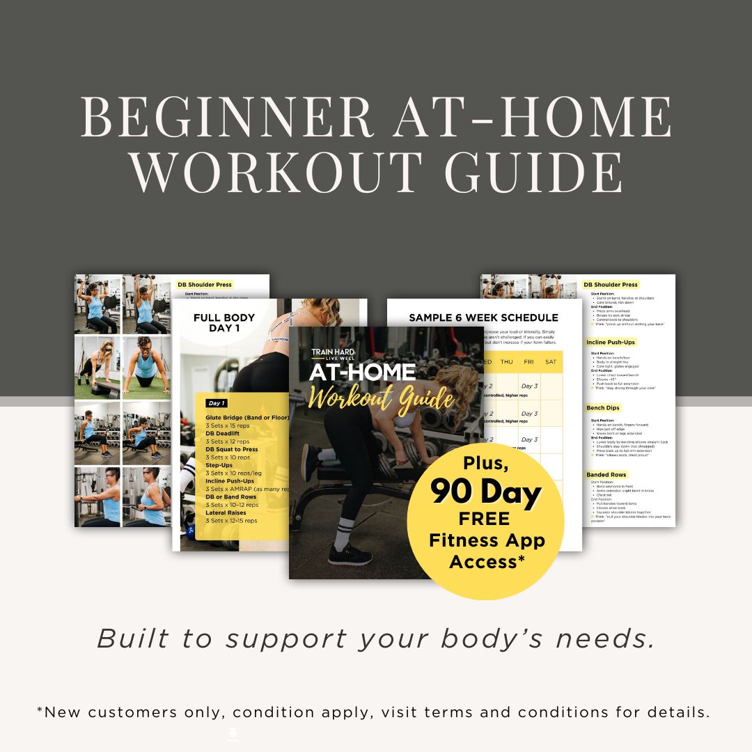 Beginner At-Home Workout Guide + 90 Day Fitness App Offer