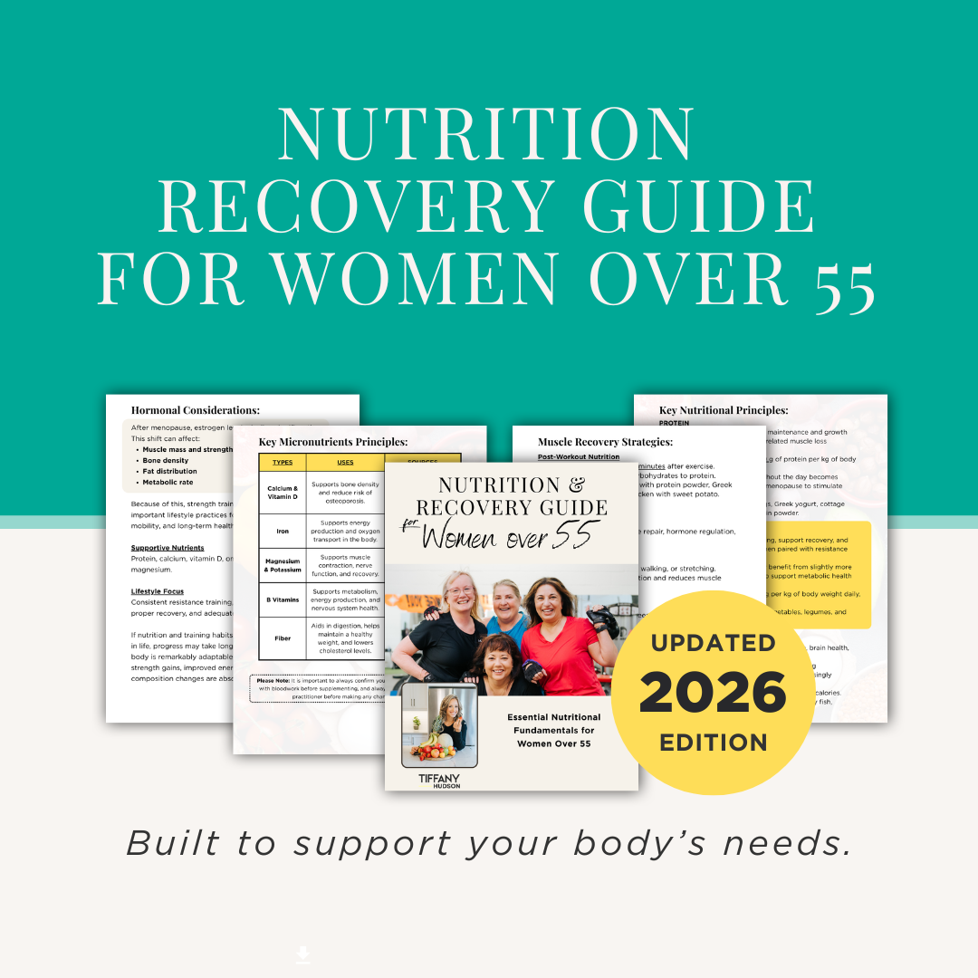Nutrition and Recovery Guide for Women Over 55
